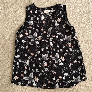 Business Casual Floral Tank Top